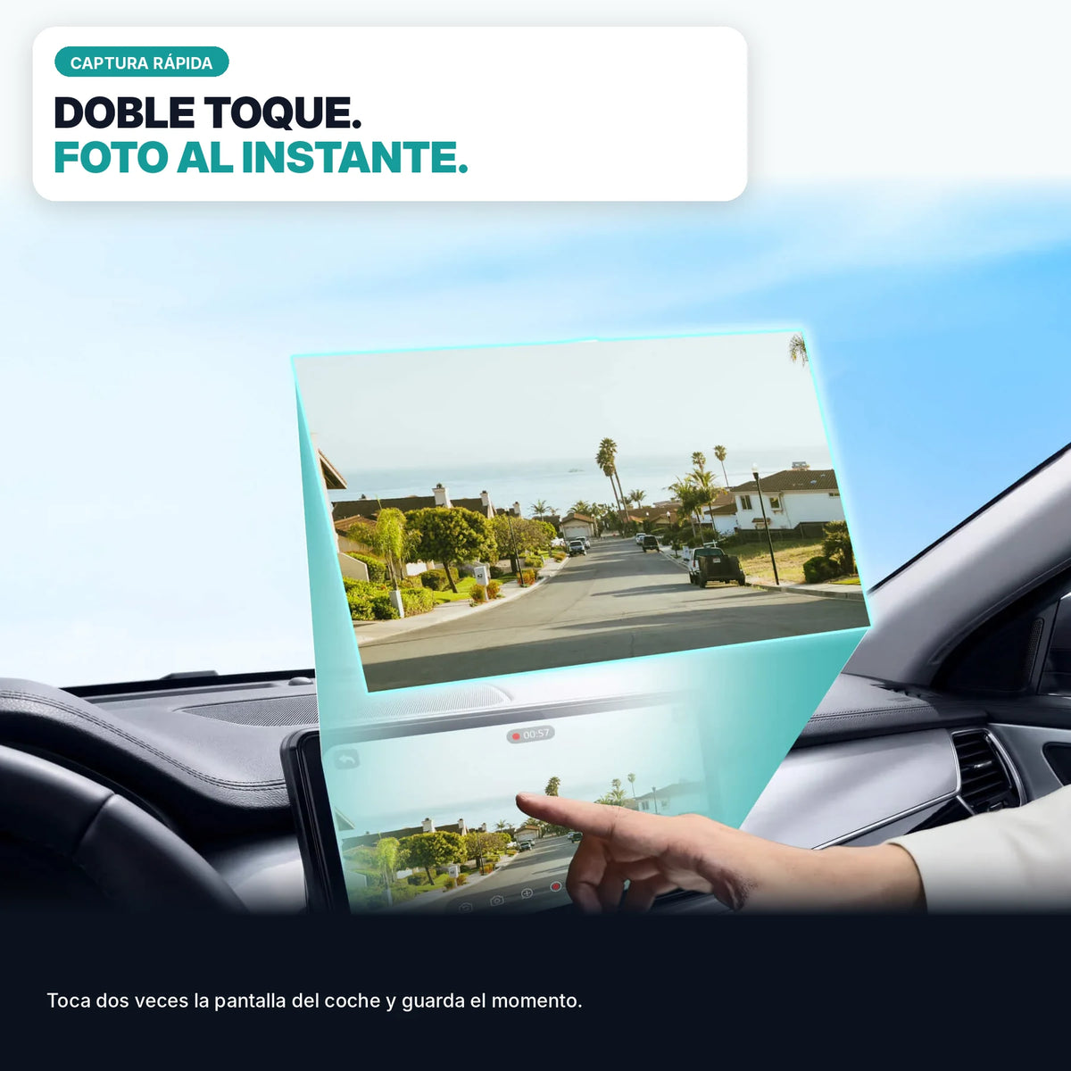 OttoSafe Cam – El primer adaptador 2 en 1 para cámara de salpicadero del mundo