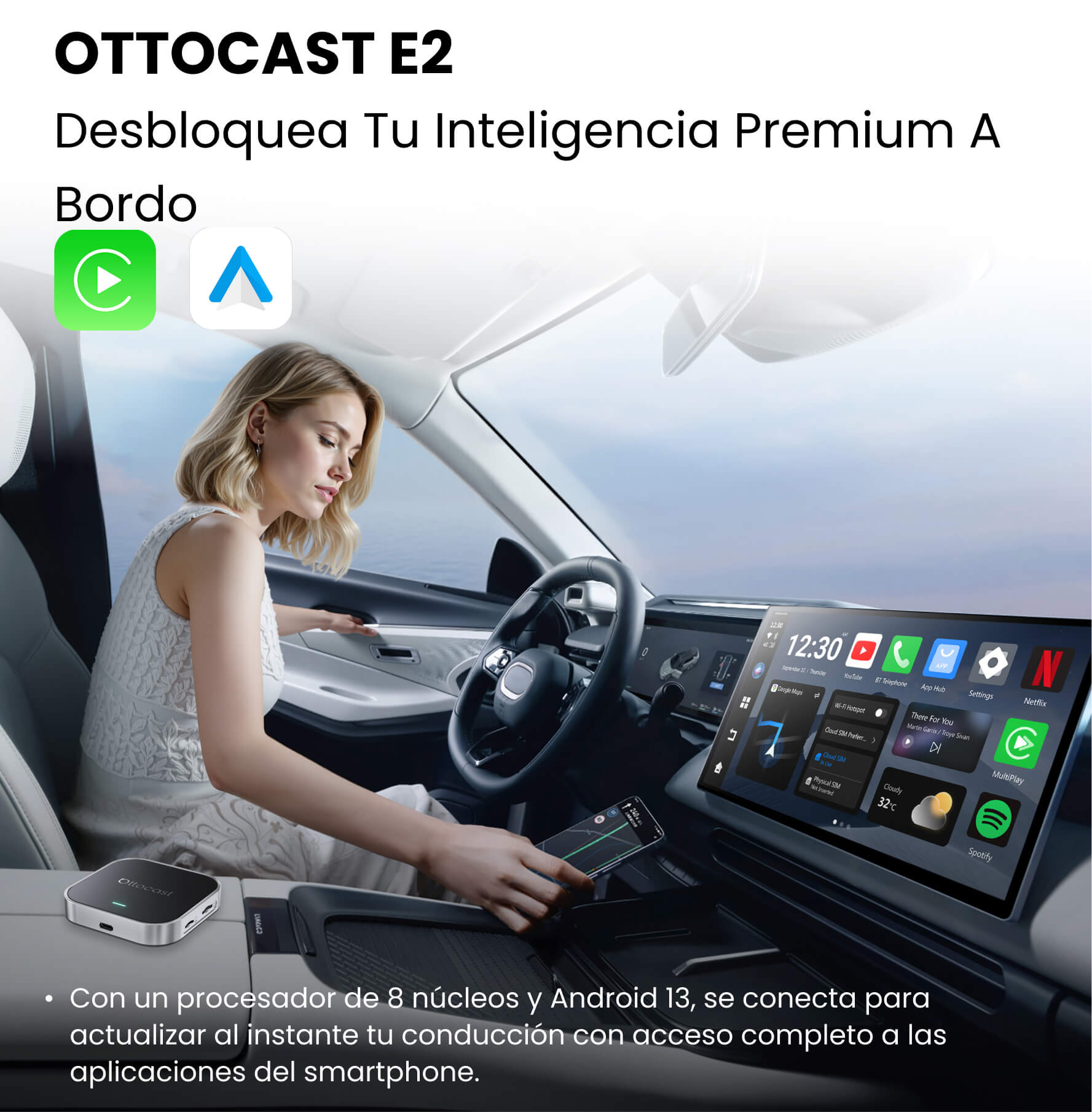 OttoAibox E2 CarPlay AI Box