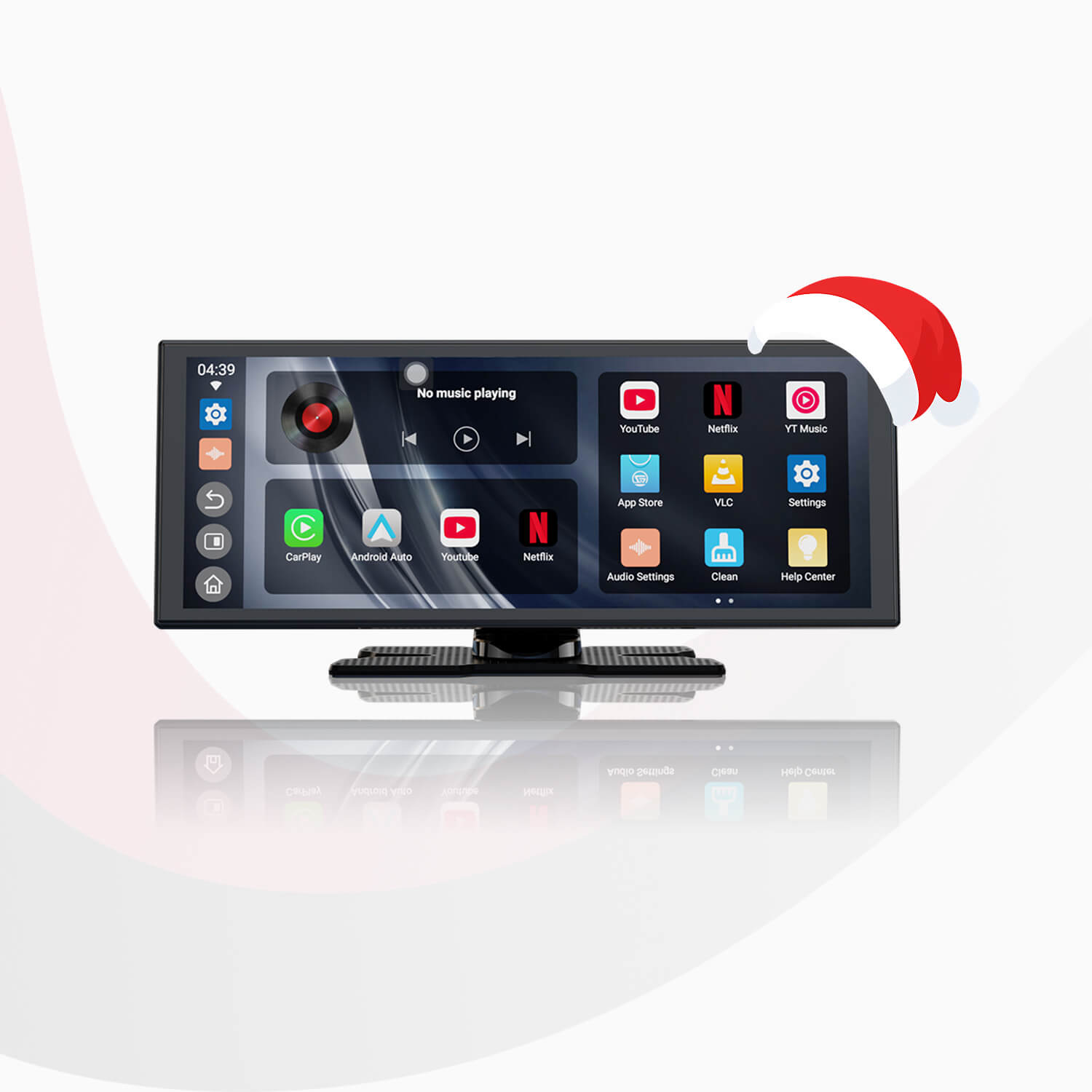 Ottocast® Screen Flow Apple CarPlay y Android Auto pantalla inalámbricos