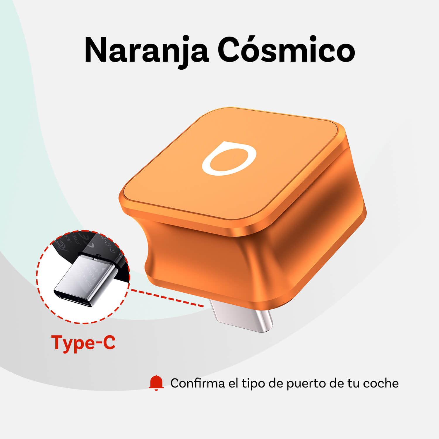 Ottocast mini cube 3.0 Adapter - Cosmic Orange