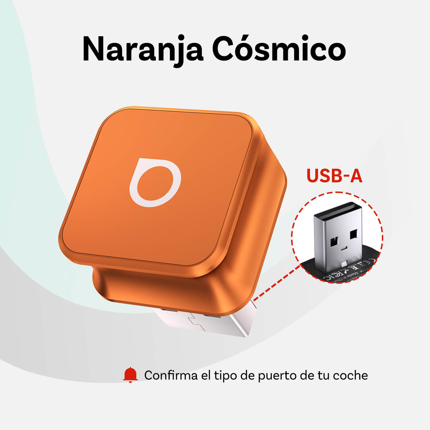 Ottocast mini cube 3.0 Adapter - Cosmic Orange