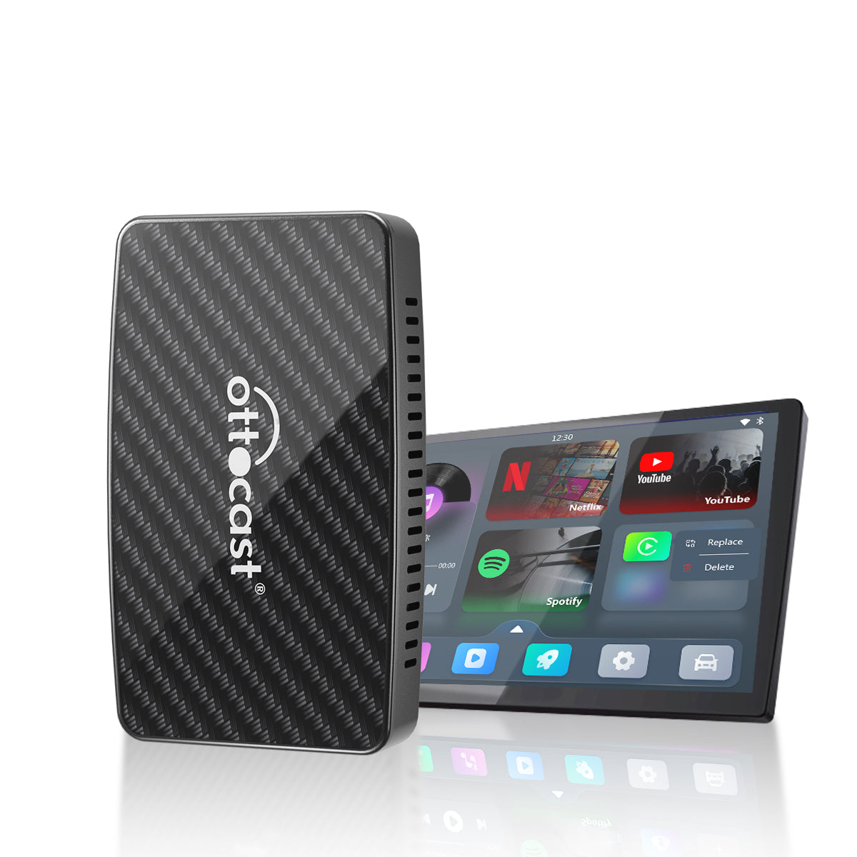 Play2Video Pro adaptador CarPlay/ Android Auto inalámbrico con vídeo