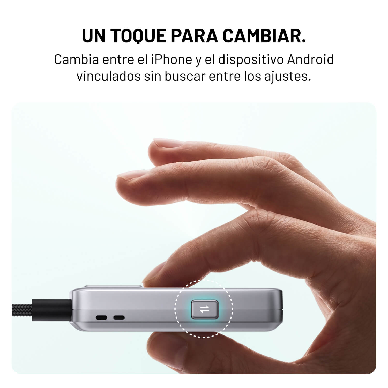 U2Air Edge – Adaptador inalámbrico para CarPlay y Android Auto