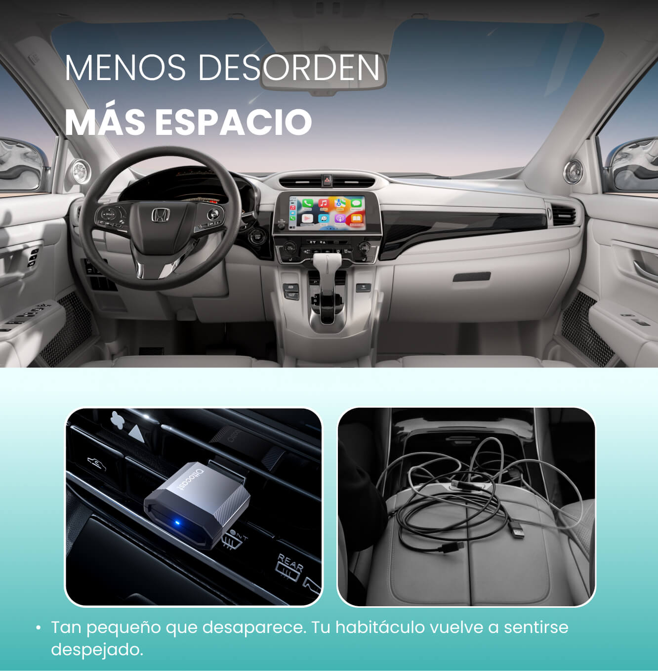 Ottocast Mini NOVA Wireless CarPlay/Android Auto Adapter