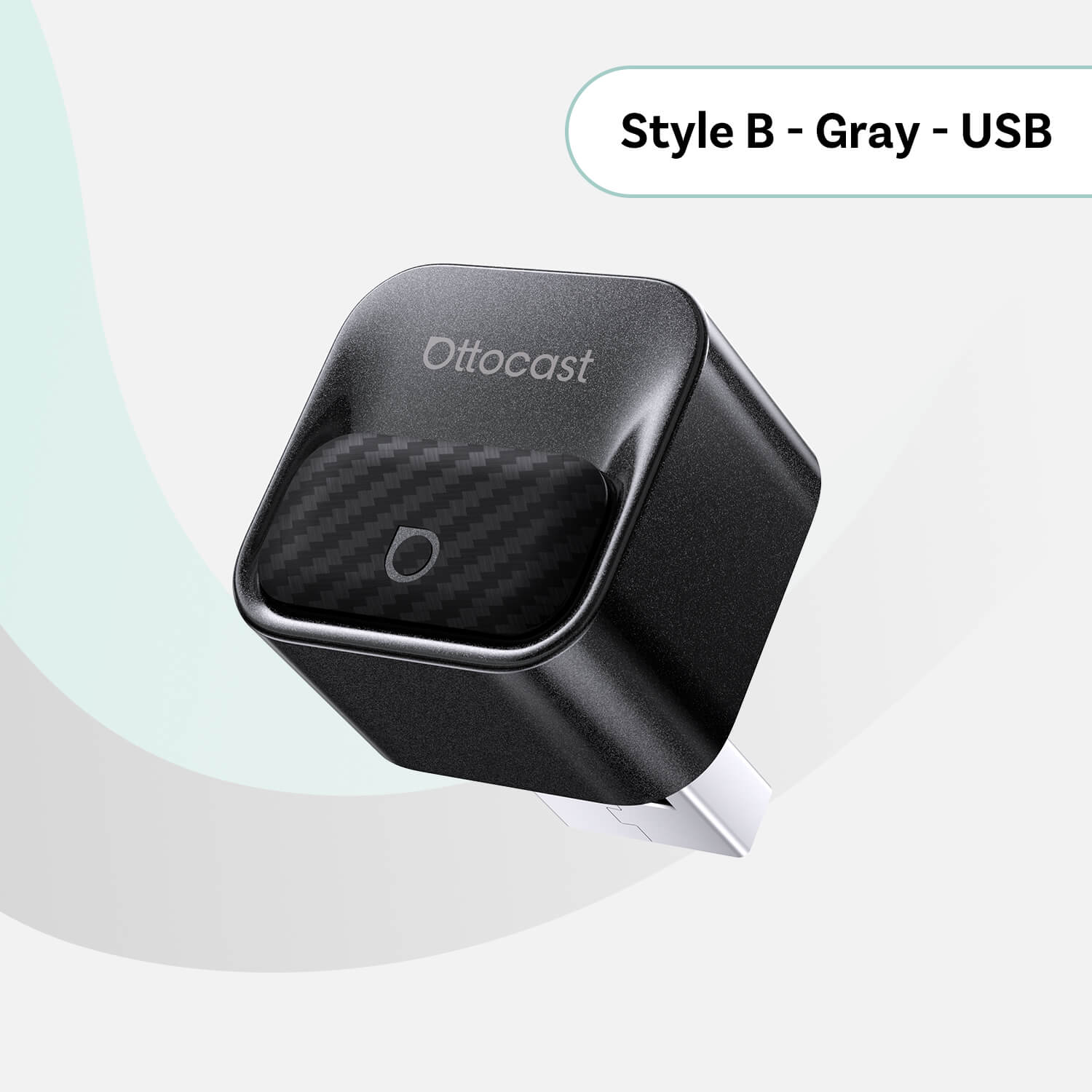 Adaptador Ottocast Mini Pico para CarPlay/Android Auto Inalámbricos