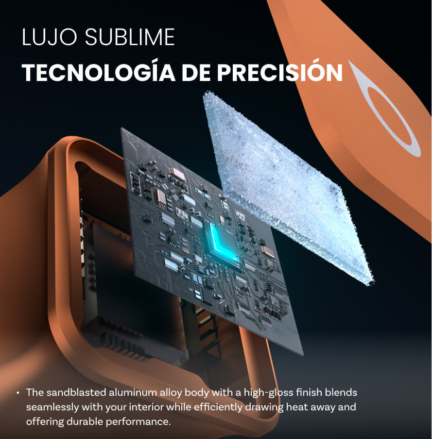 OTTOCAST mini cube 3.0 Adapter - Cosmic Orange