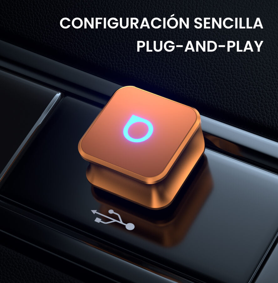 Ottocast mini cube 3.0 Adapter - Cosmic Orange