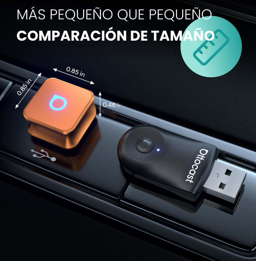 OTTOCAST mini cube 3.0 Adapter - Cosmic Orange