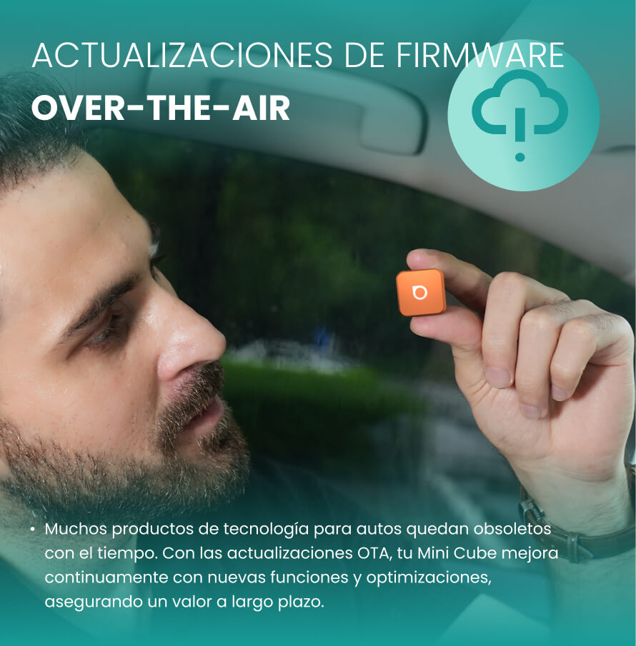 Ottocast mini cube 3.0 Adapter - Cosmic Orange