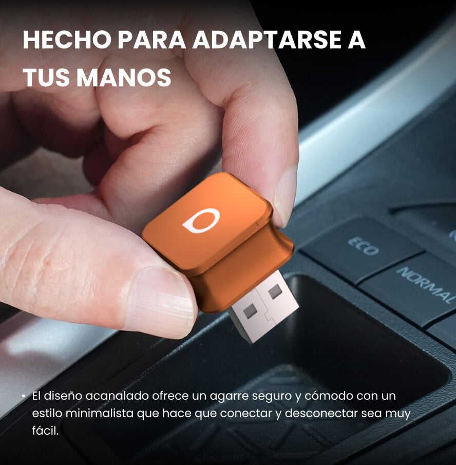 OTTOCAST mini cube 3.0 Adapter - Cosmic Orange