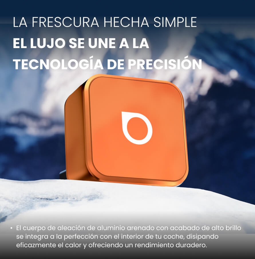 Ottocast mini cube 3.0 Adapter - Cosmic Orange