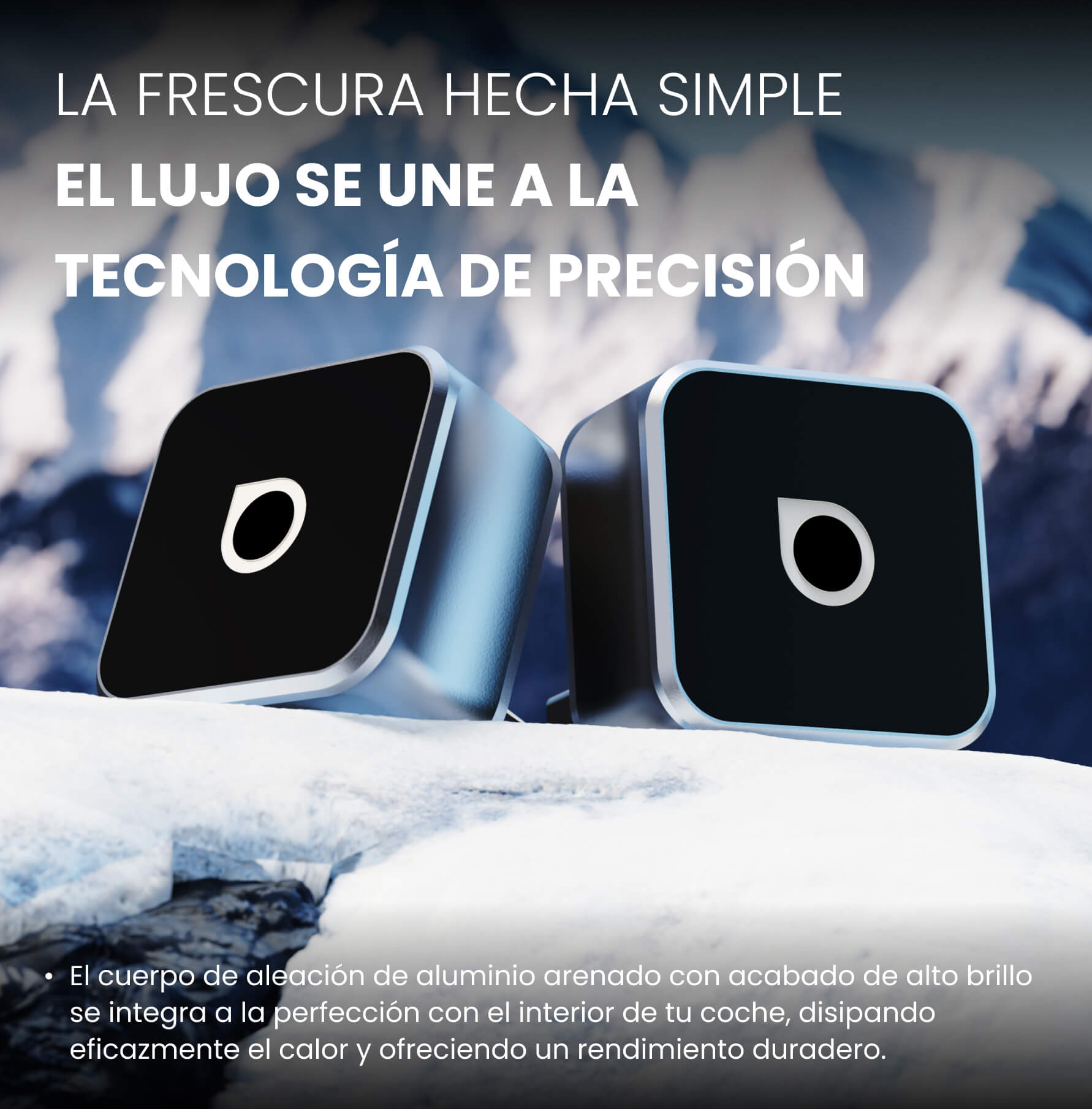 OTTOCAST® Mini Cube 3.0 Adaptador inalámbrica CarPlay y Android Auto