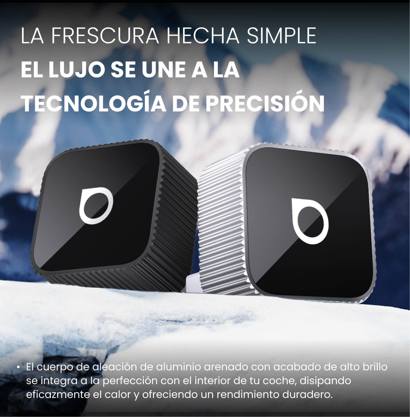 OTTOCAST® Mini Slim Adaptador inalámbrica CarPlay y Android Auto