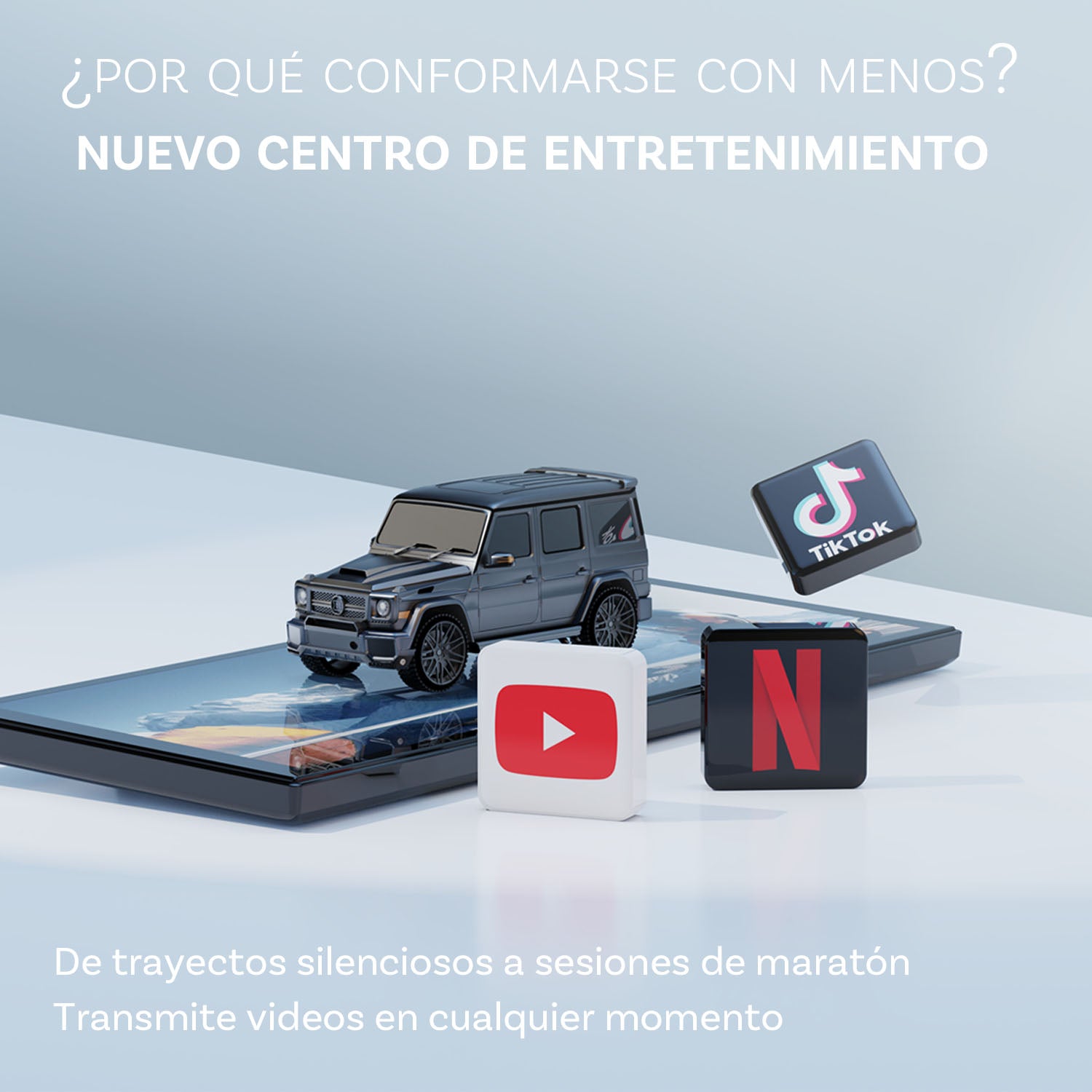 Pantalla portátil para coche ScreenFlow