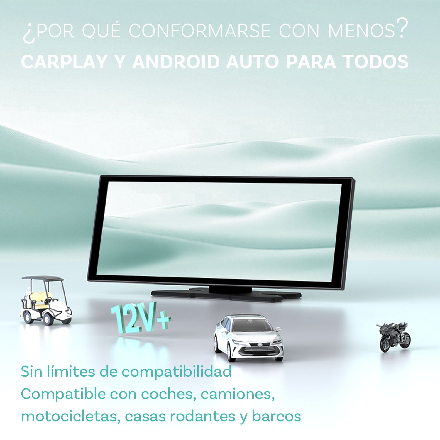 Pantalla portátil para coche ScreenFlow