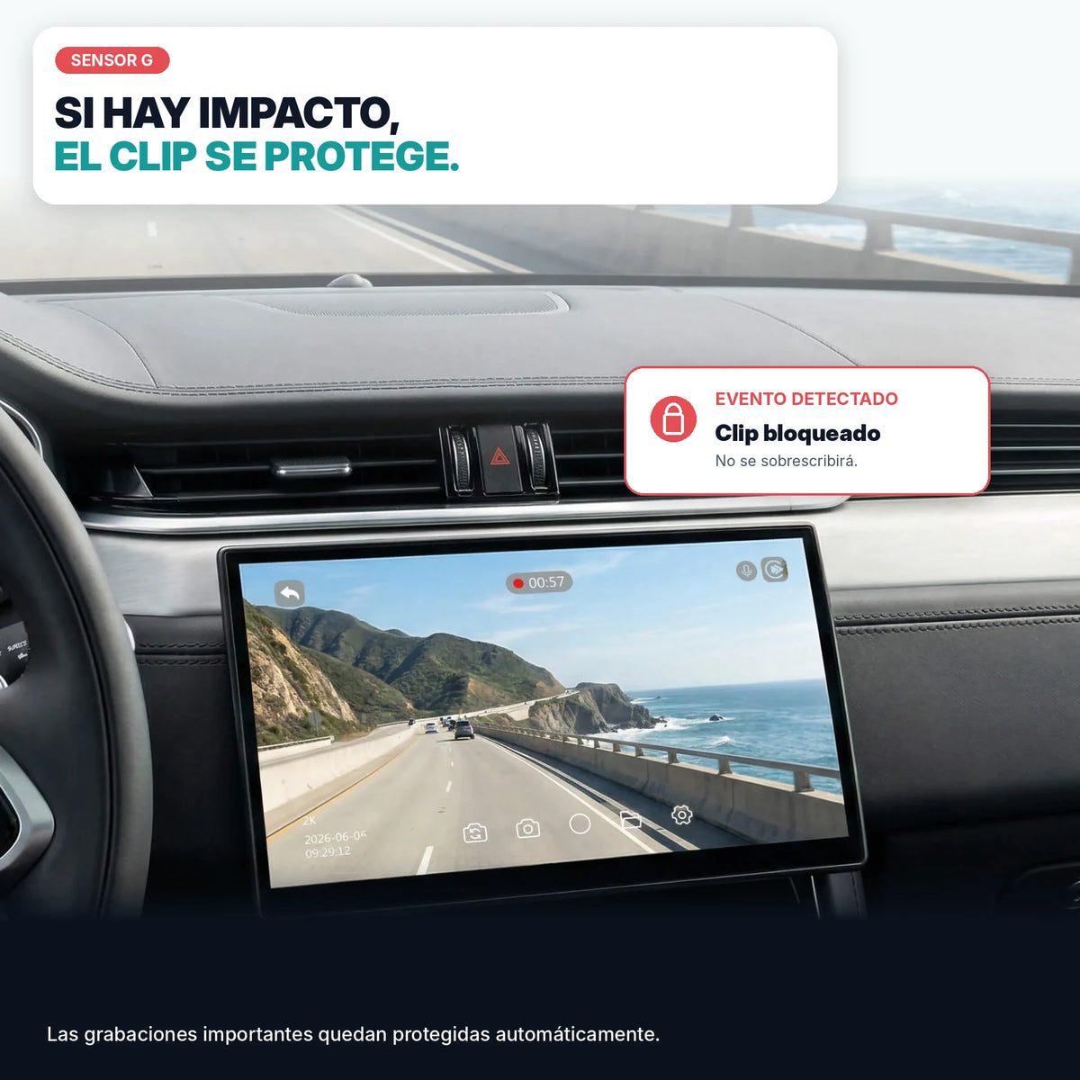 OttoSafe Cam – El primer adaptador 2 en 1 para cámara de salpicadero del mundo