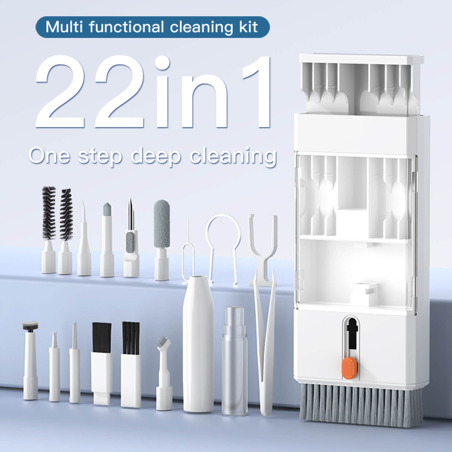 Kit de limpieza para electrónica 22 en 1