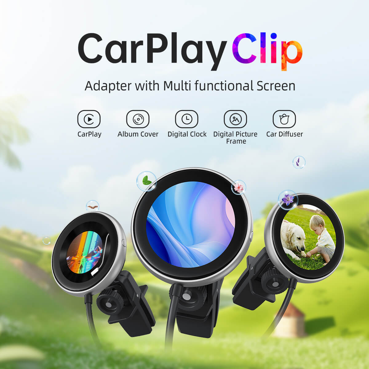 CarPlayClip adaptador apple carplay inalambrico