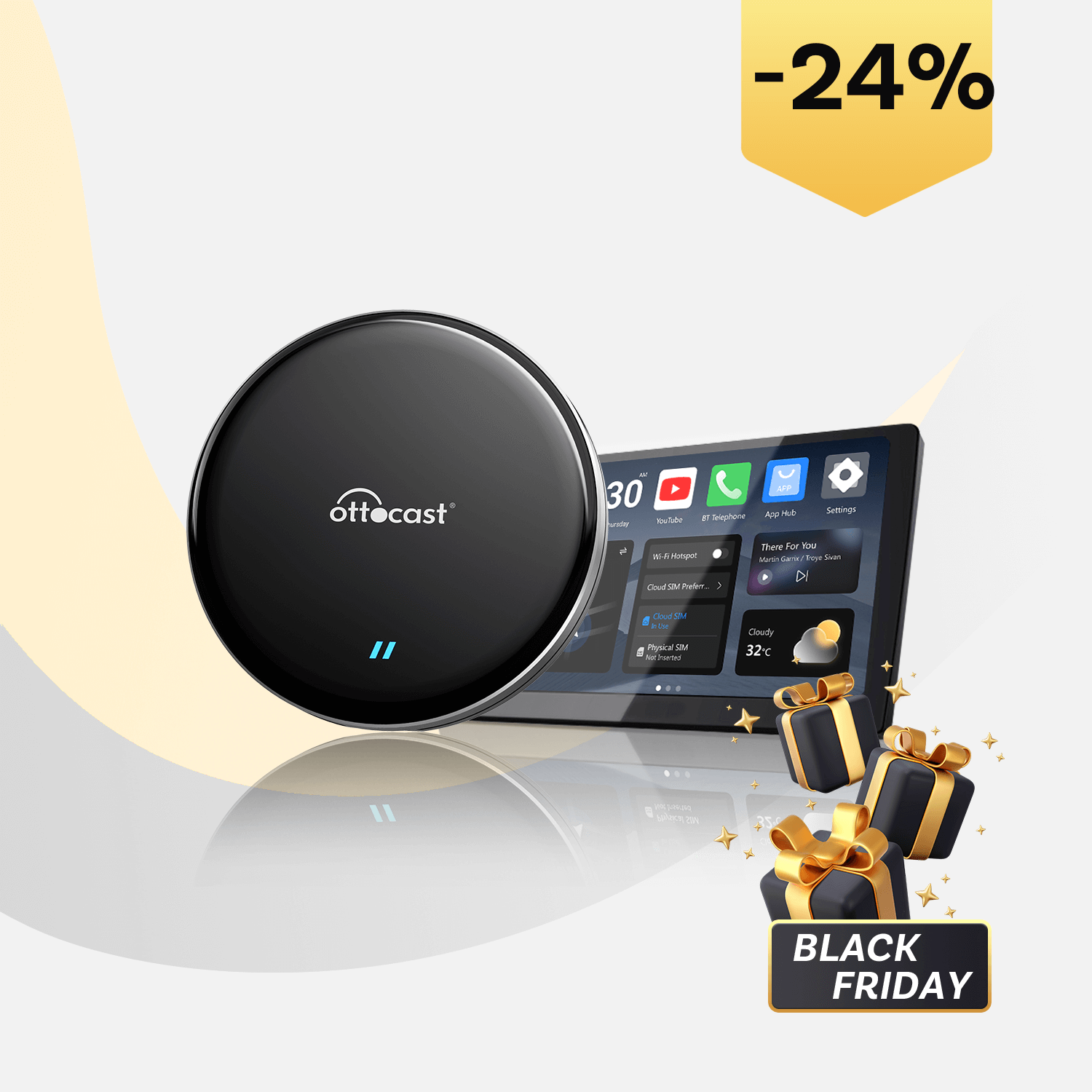 OttoAibox P3 Lite CarPlay AI Box