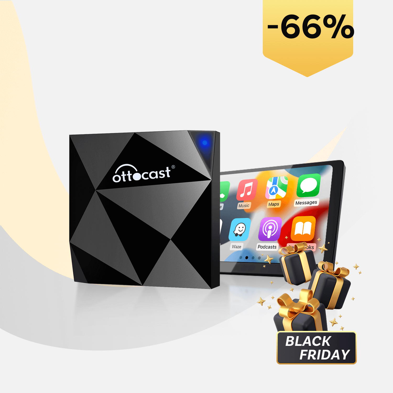 U2-AIR adaptador apple carplay inalambrico