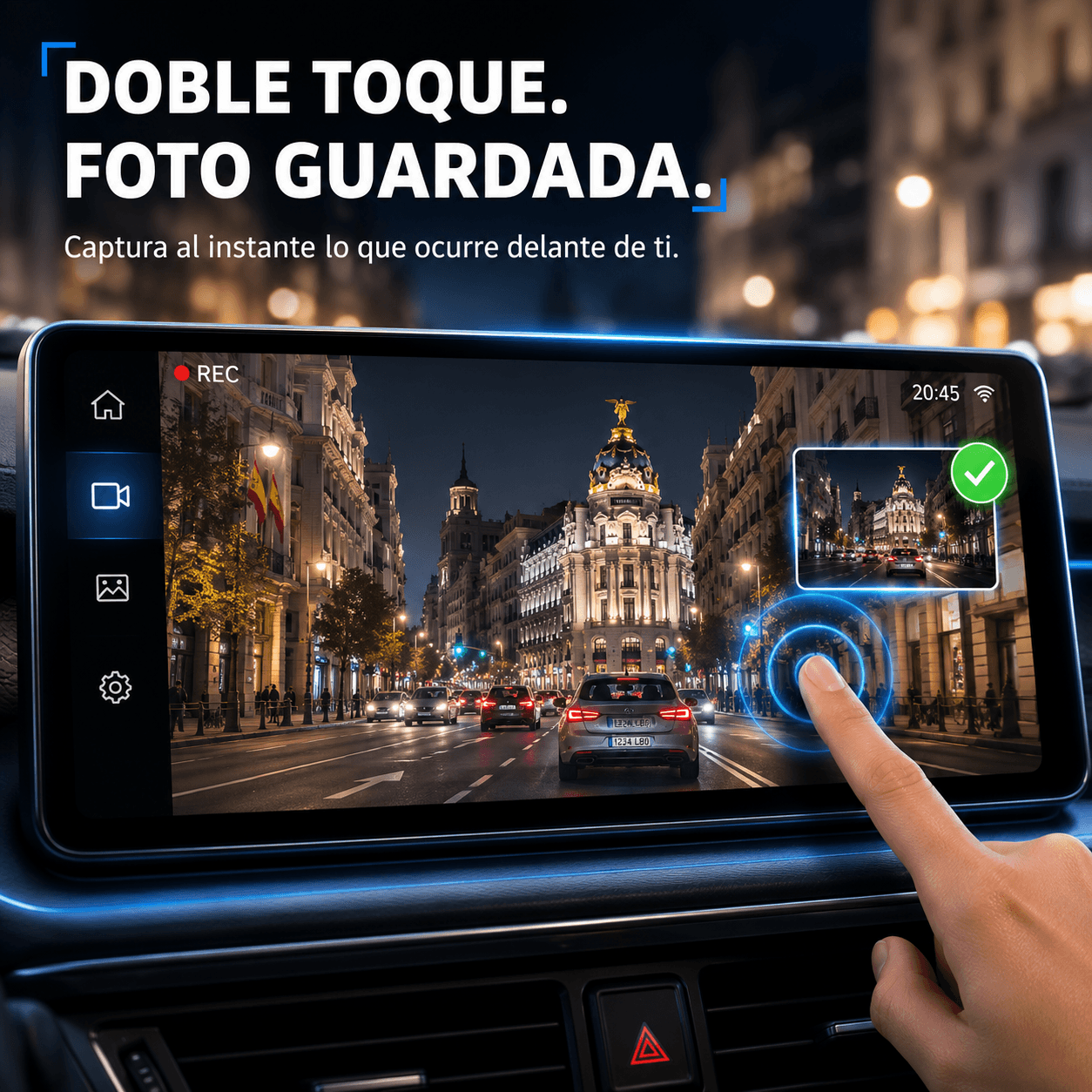 OttoSafe Cam – El primer adaptador 3 en 1 para cámara de salpicadero del mundo