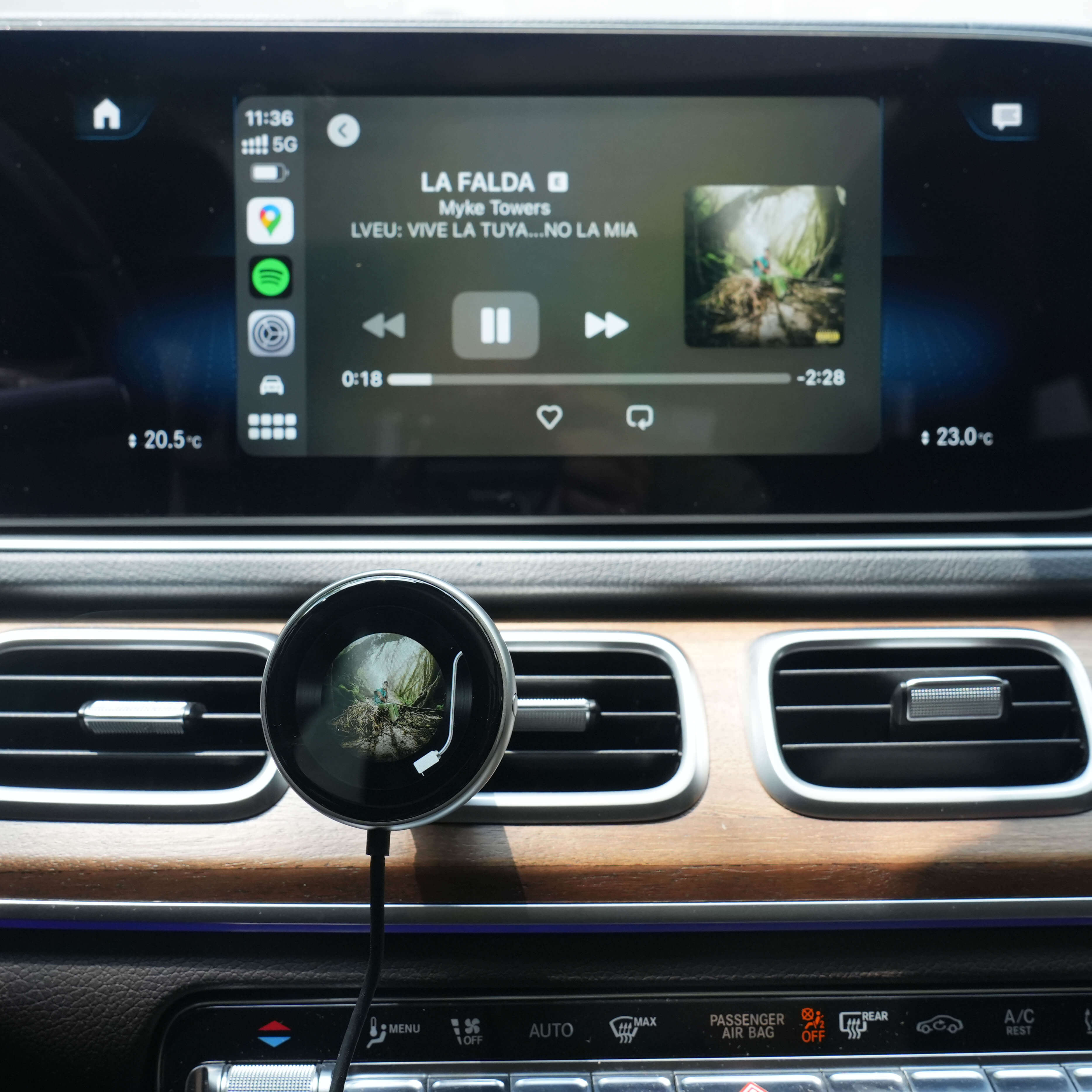 CarPlayClip adaptador apple carplay inalambrico