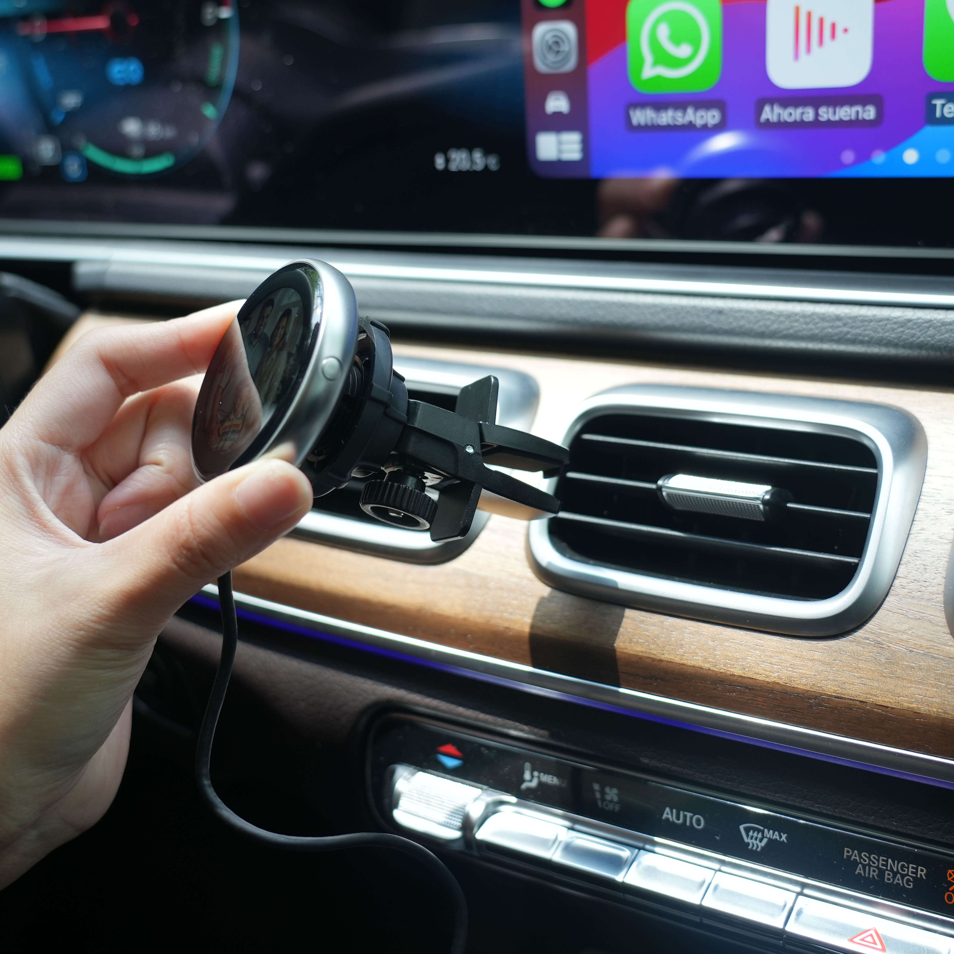 CarPlayClip adaptador apple carplay inalambrico