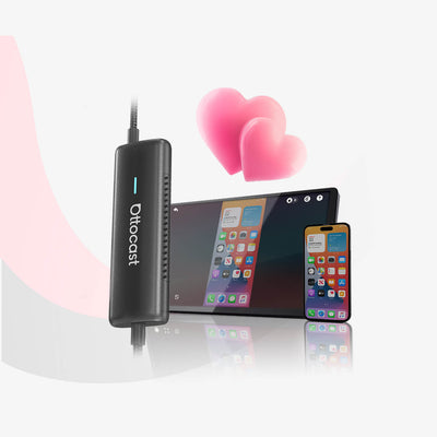 Ottocast® Mirror Touch adaptador CarPlay inalámbrico