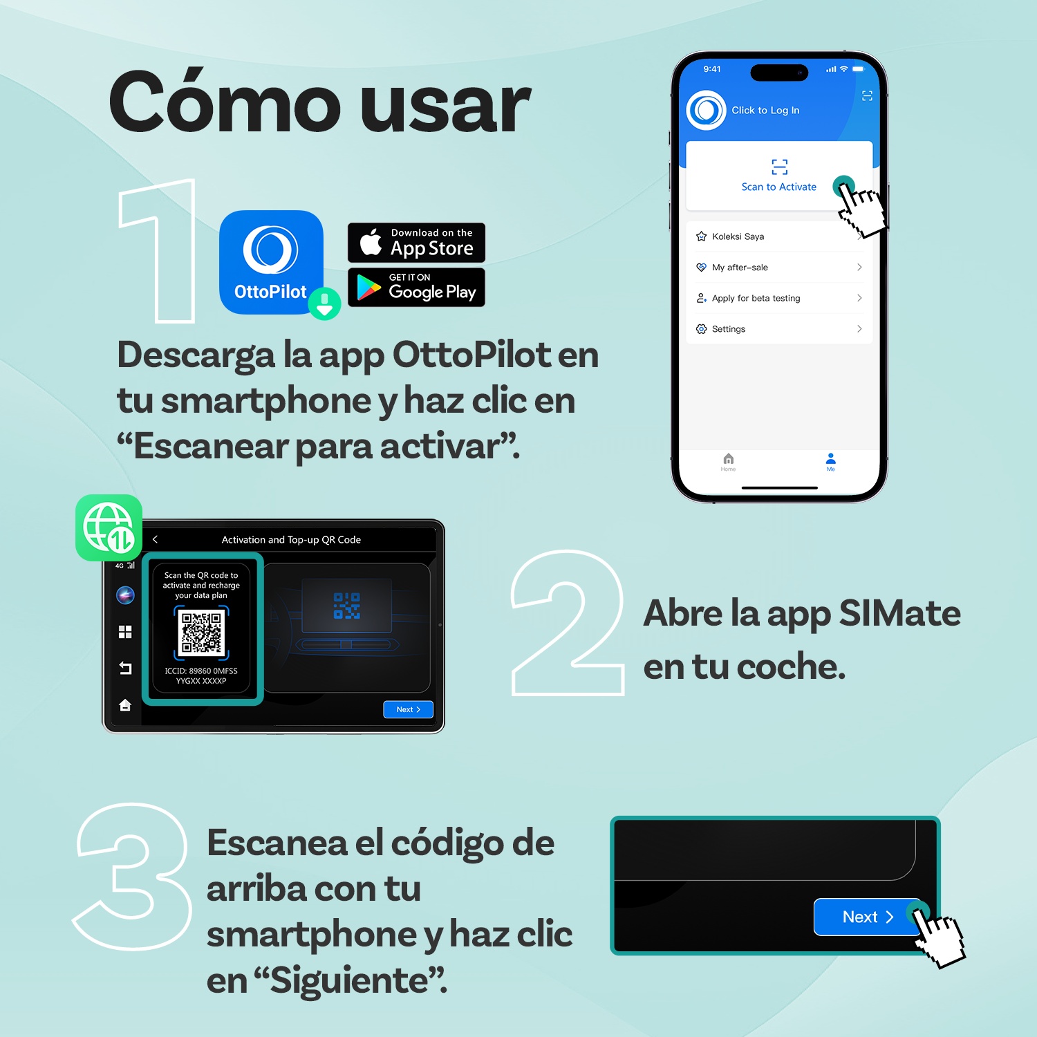 Ottocast CloudSIM - 10GB/30GB/60GB/120GB