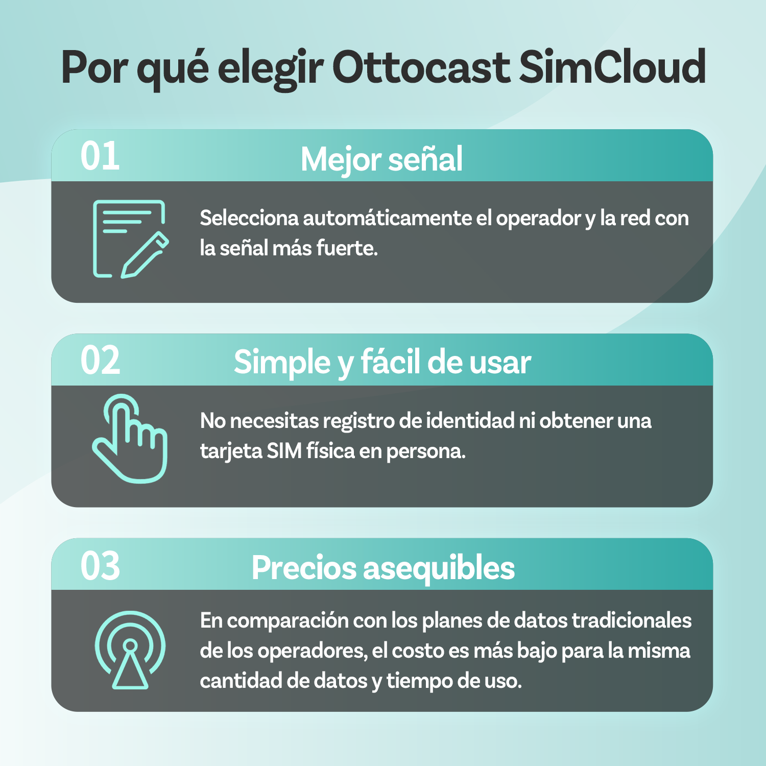 Ottocast CloudSIM - 10GB/30GB/60GB/120GB