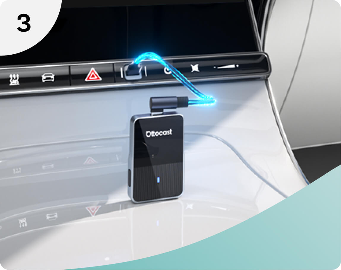 <h4>Conecta el adaptador</h4>