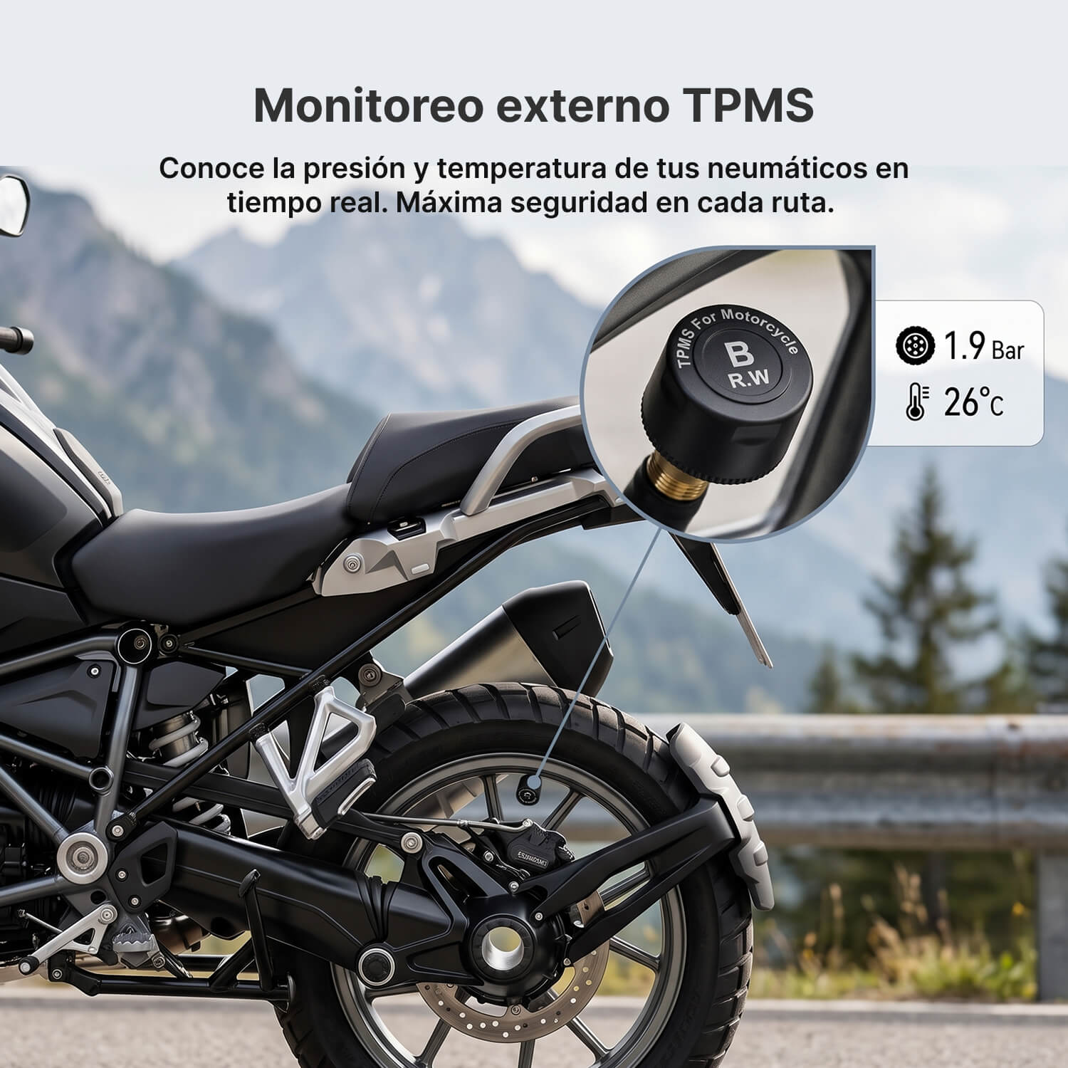 Pantalla tactil para motocicleta C6