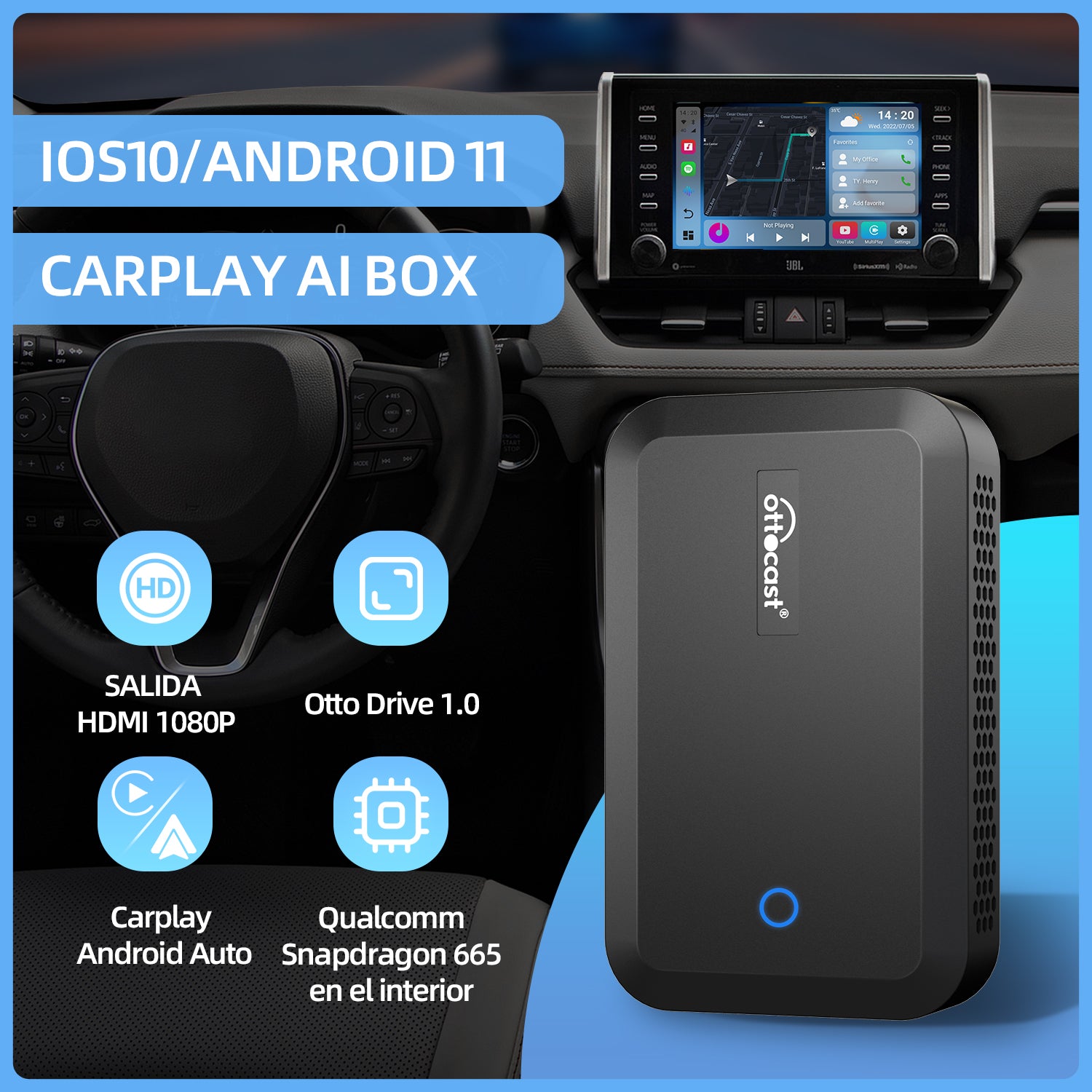 PICASOU 2 PRO Carplay AI Box