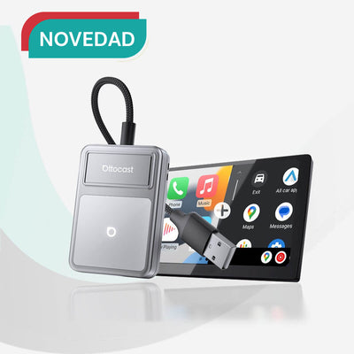 U2Air Edge – Adaptador inalámbrico para CarPlay y Android Auto