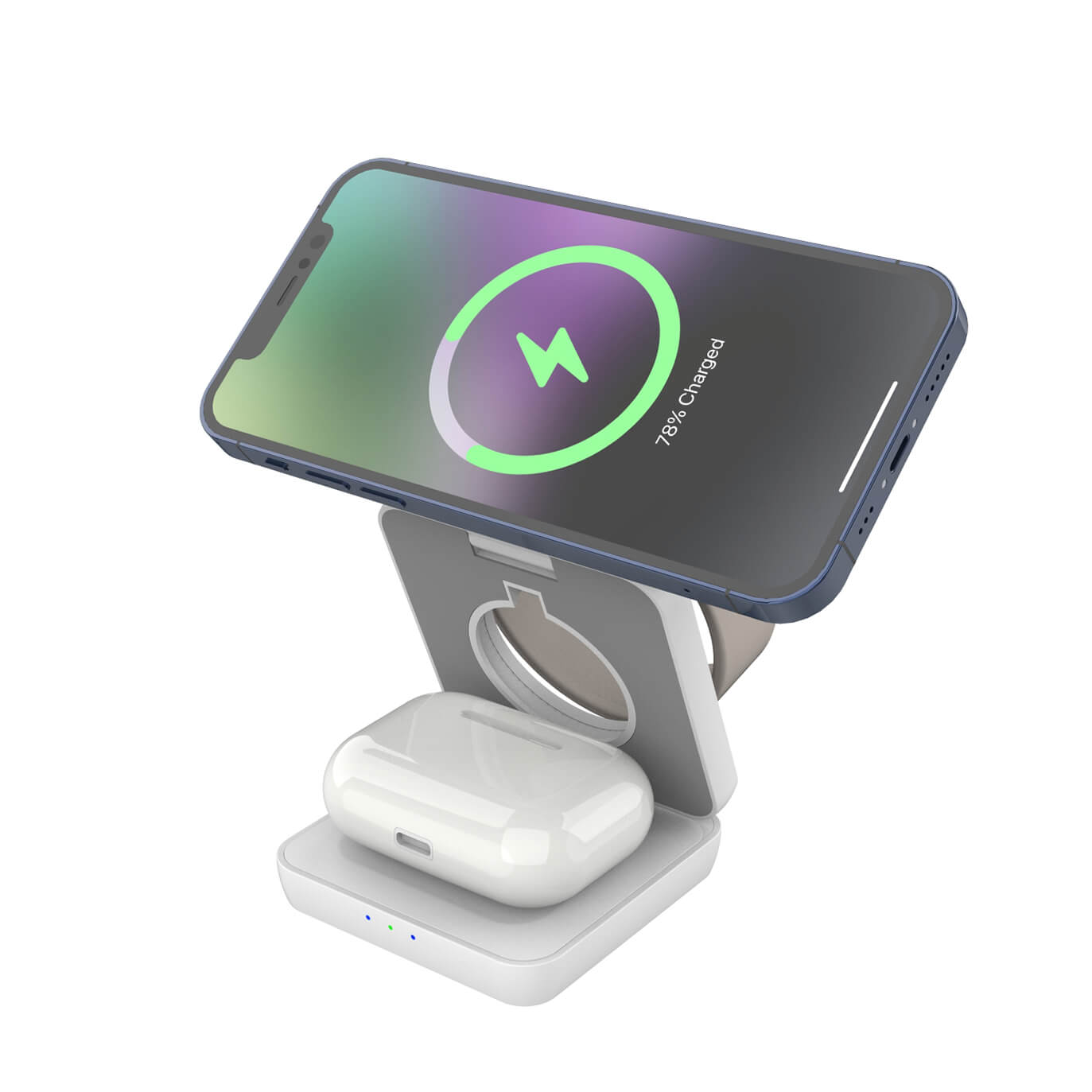 Estación de carga inalámbrica magnética