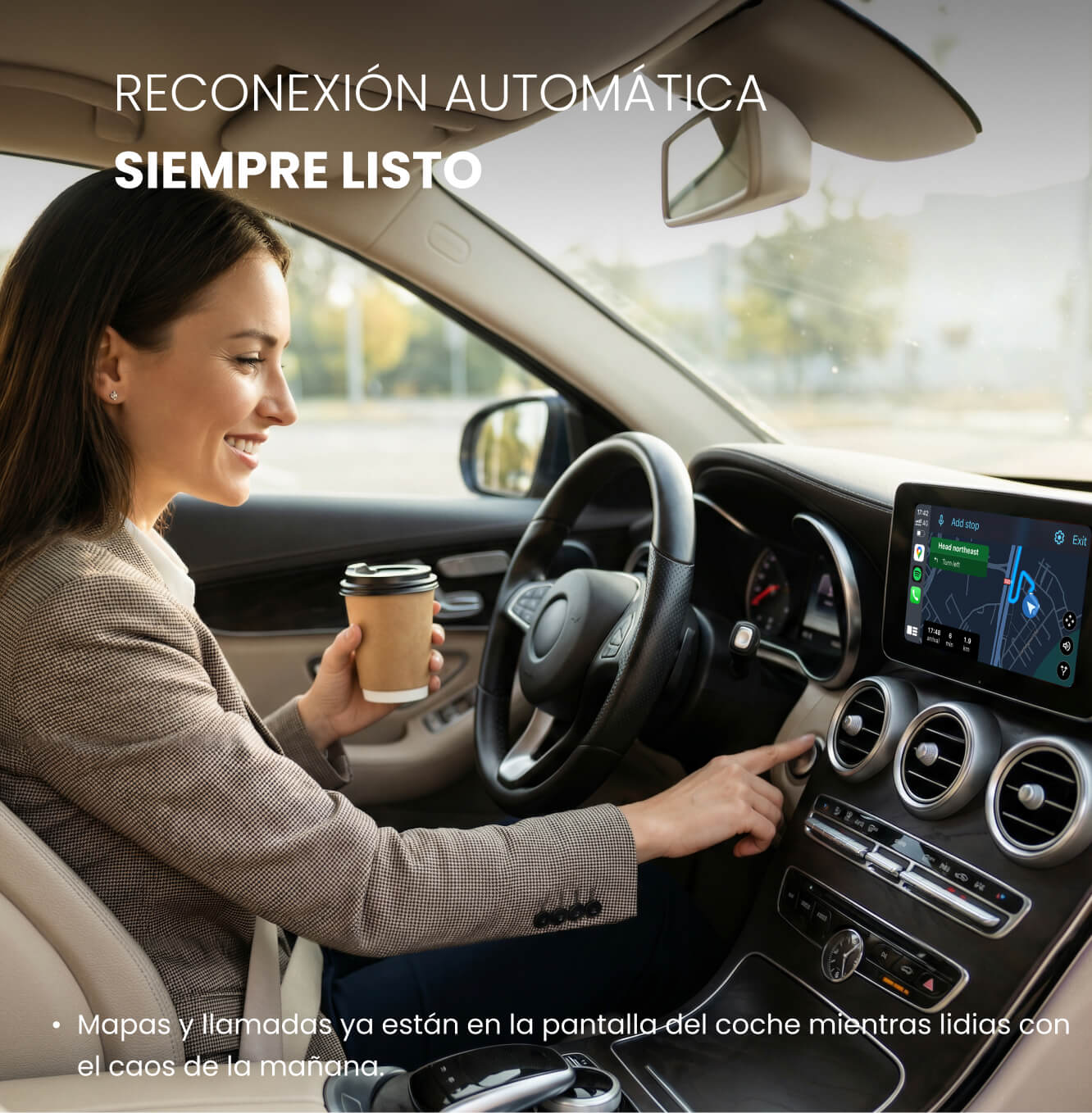 Ottocast Mini NOVA Wireless CarPlay/Android Auto Adapter