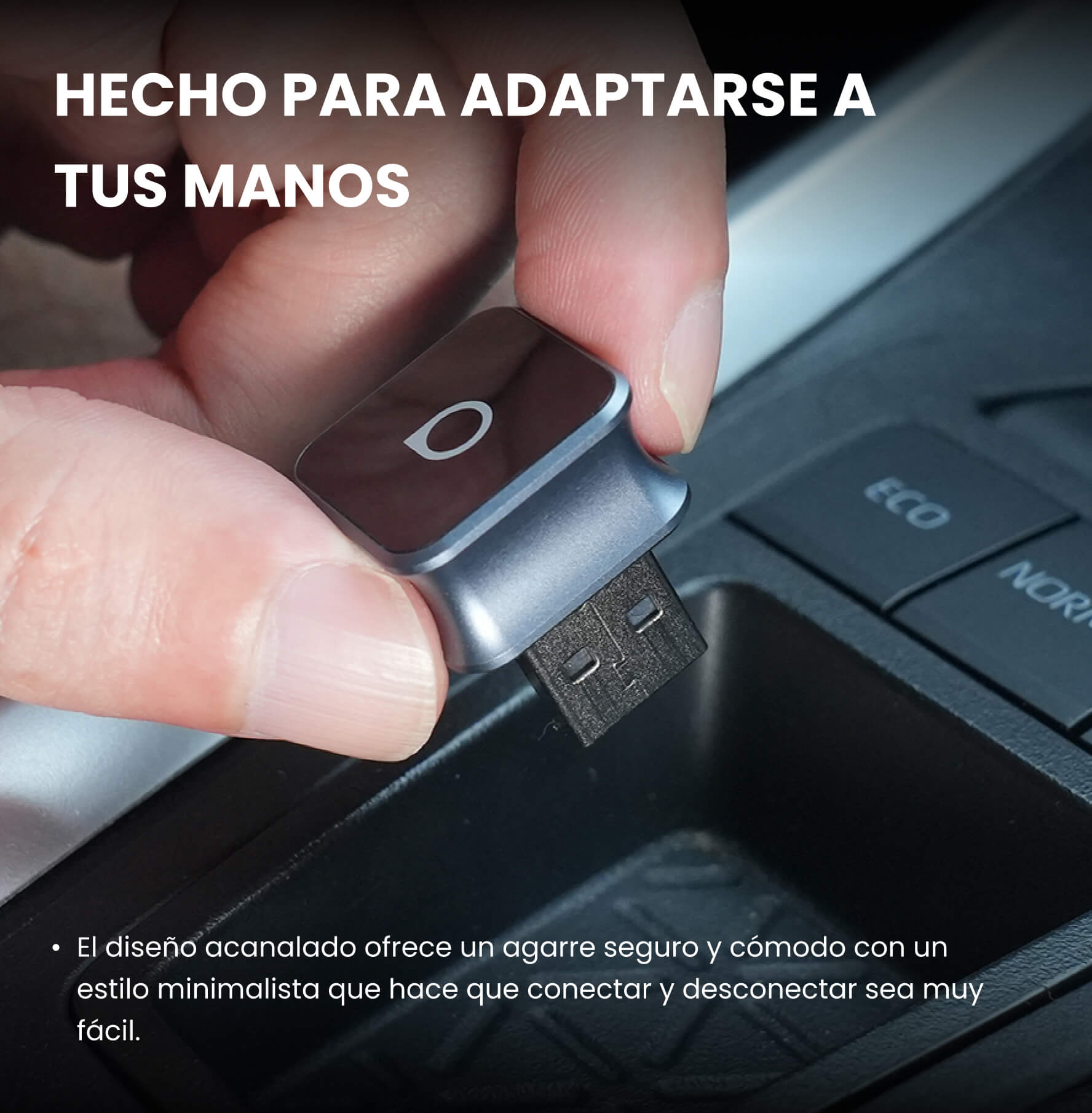 OTTOCAST® Mini Cube 3.0 Adaptador inalámbrica CarPlay y Android Auto