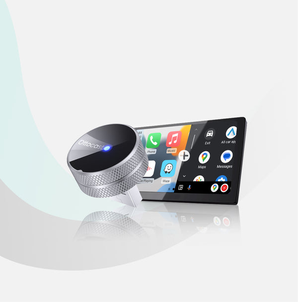 Ottocast Mini Tube – Adaptador inalámbrico para CarPlay y Android Auto