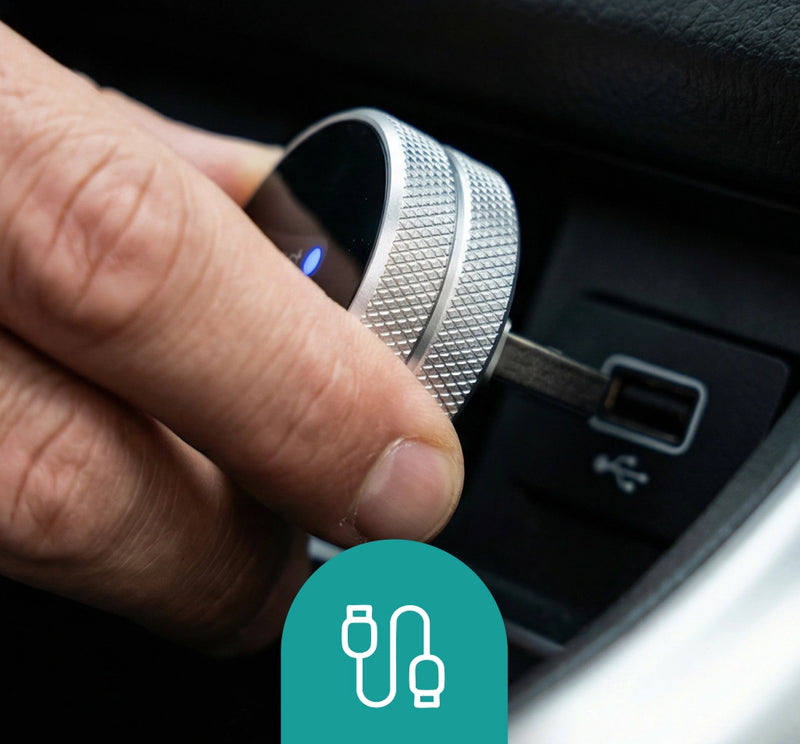 <h4><strong>Conéctalo al puerto USB</strong></h4>