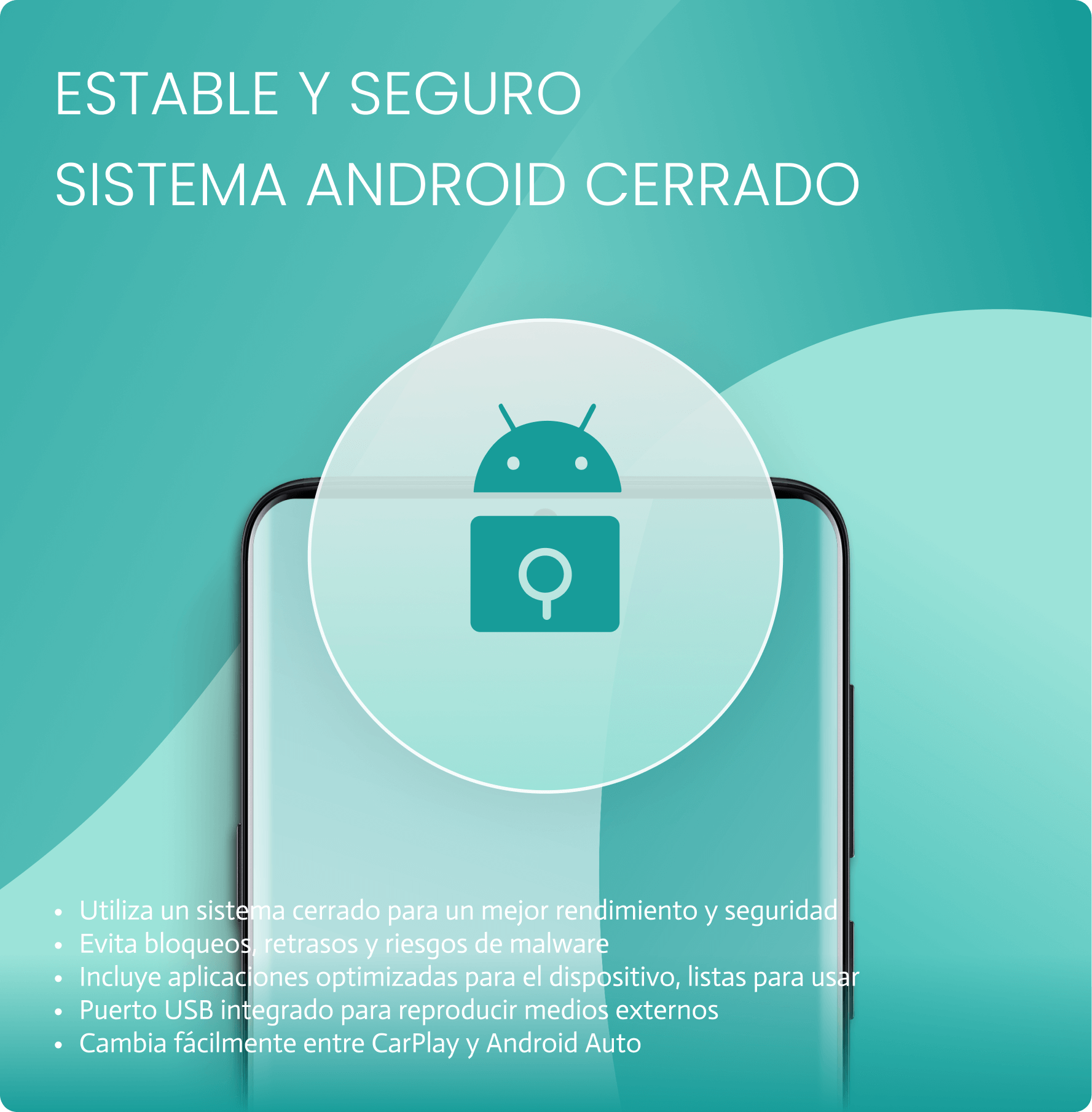 Play2Video Ultra · Adaptador inalámbrico CarPlay/Android Auto con Netflix, YouTube, Prime Video y más