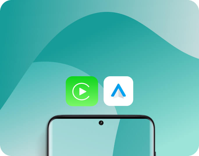 <h4><strong>Libertad con CarPlay / Android Auto inalámbrico</strong></h4>