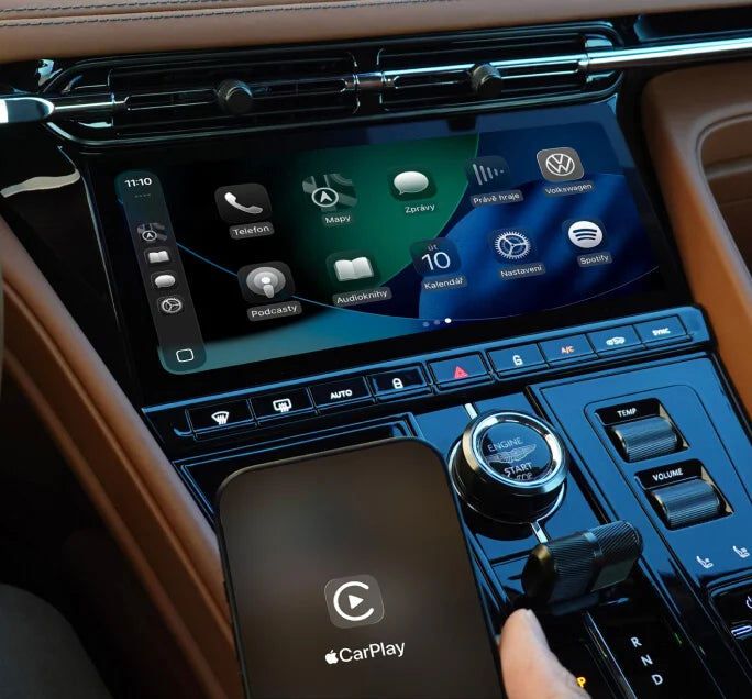 <h4>Interfaz CarPlay renovada</h4>