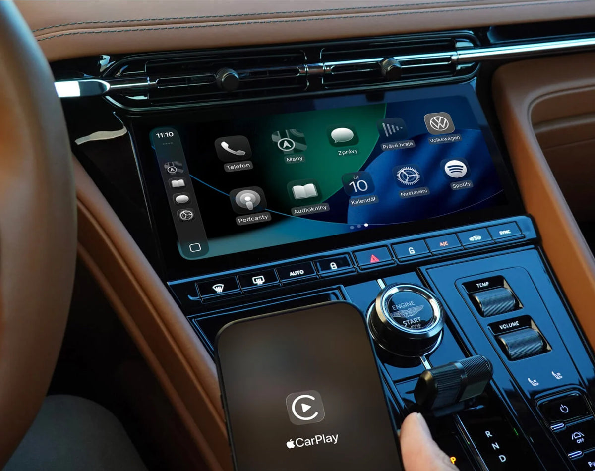 <h4>Interfaz CarPlay renovada</h4>